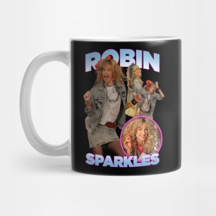 VINTAGE BOOTLEG ROBIN SPARKLES RETRO Mug